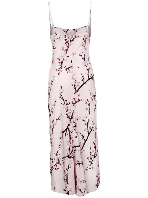 light pink silk cherry dress Alexander McQueen | 798106QCALA5072